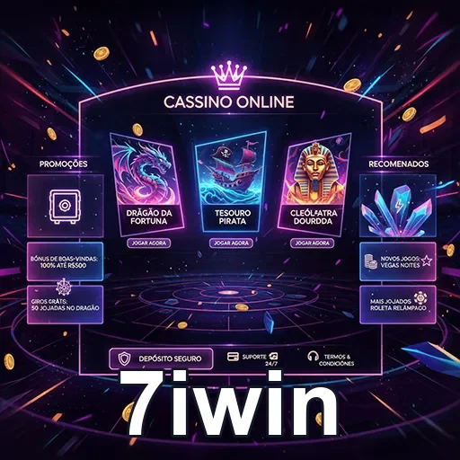 Promoções do cassino online 7iwin, com ofertas e bônus para jogadores