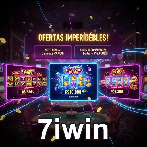 Ofertas imperdíveis de cassino no 7iwin, aproveite promoções exclusivas e ganhe em grande!
